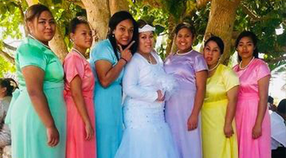 Polynesian sales bridesmaid dresses